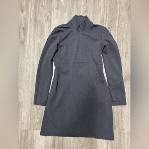 Athleta Gray Long Sleeve Dress